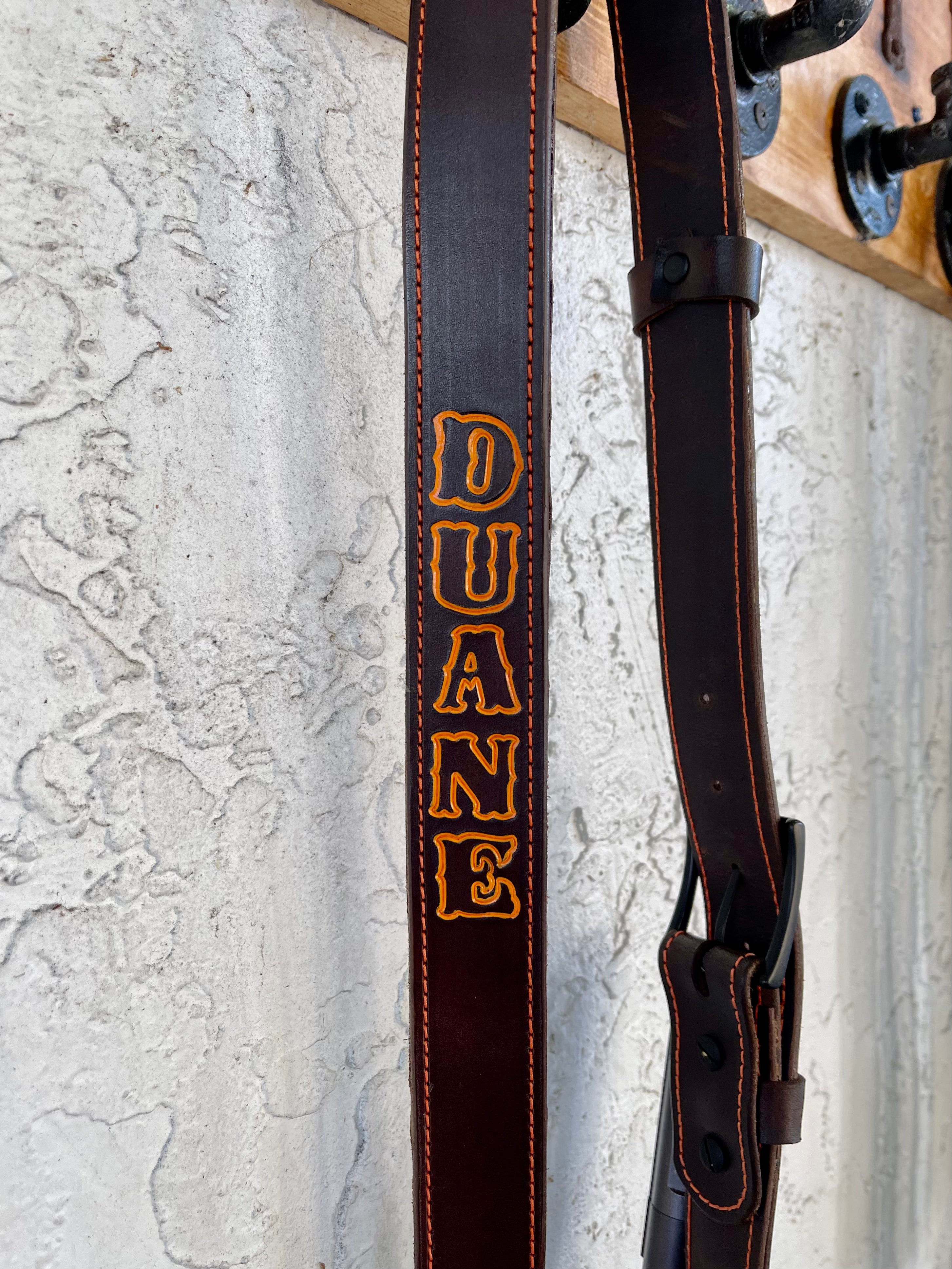 Leather Radio Strap