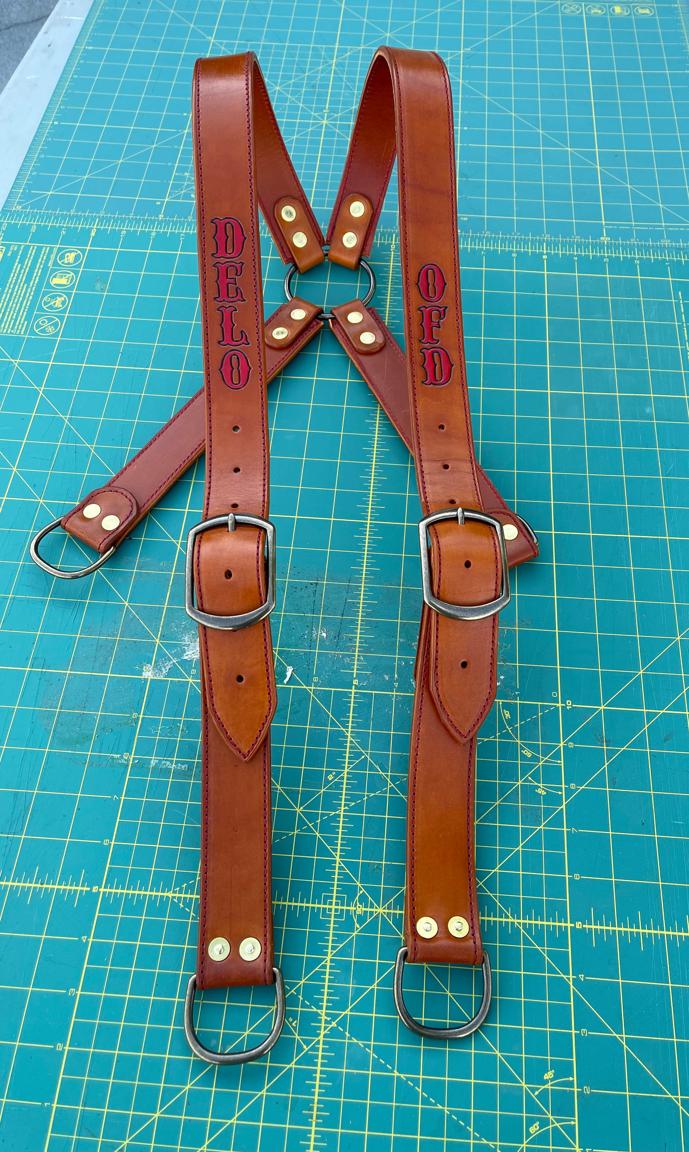 Leather Suspenders