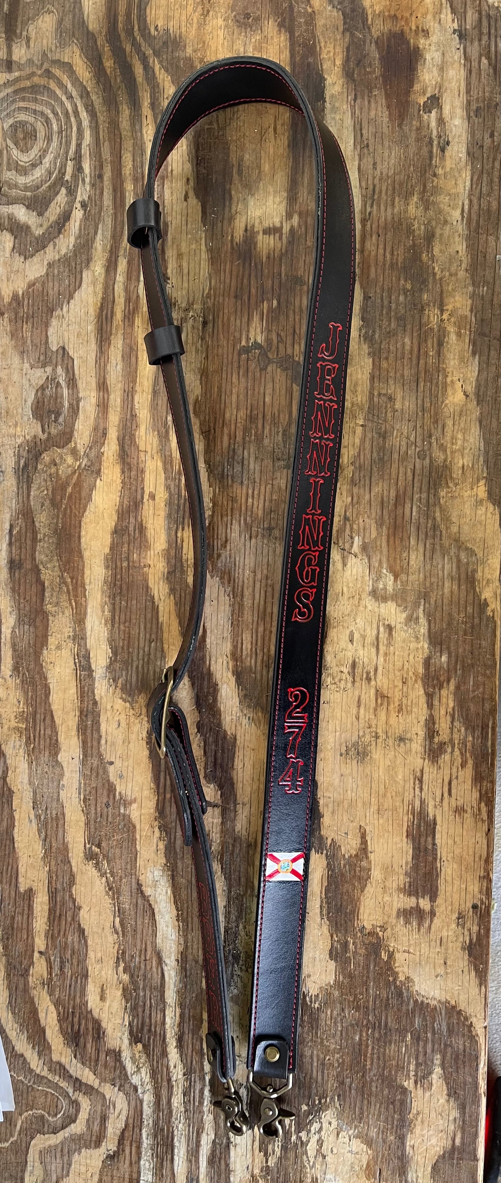 Leather Radio Strap