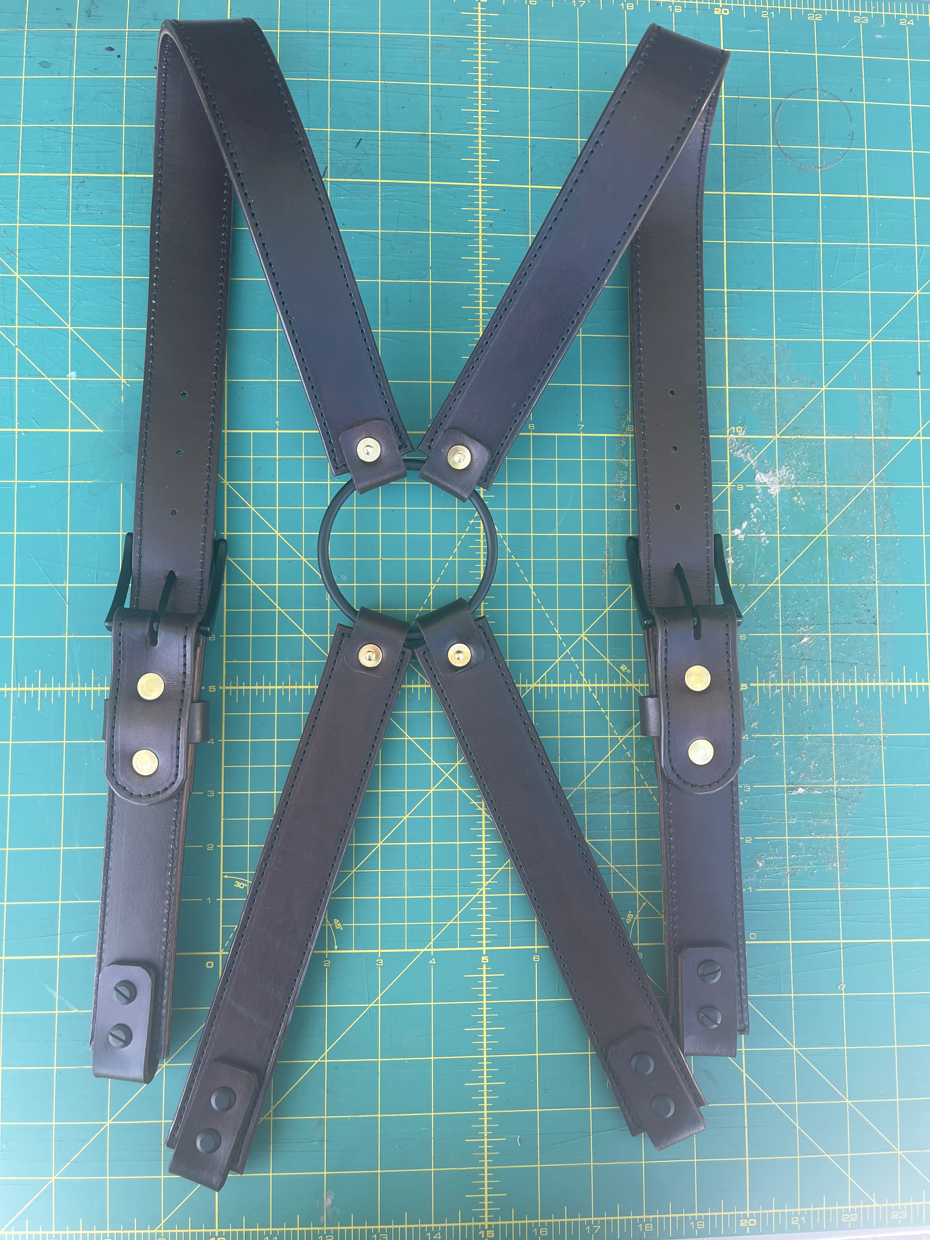Leather Suspenders