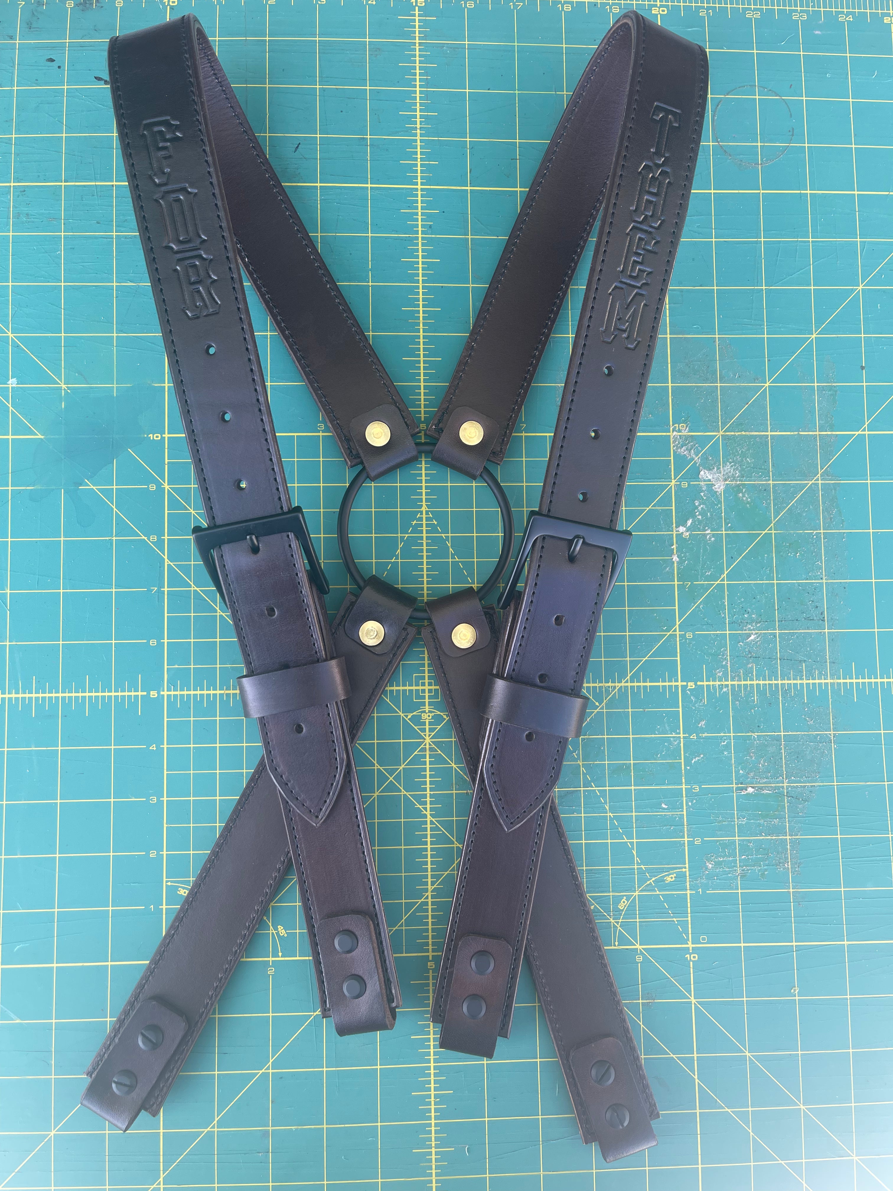 Leather Suspenders