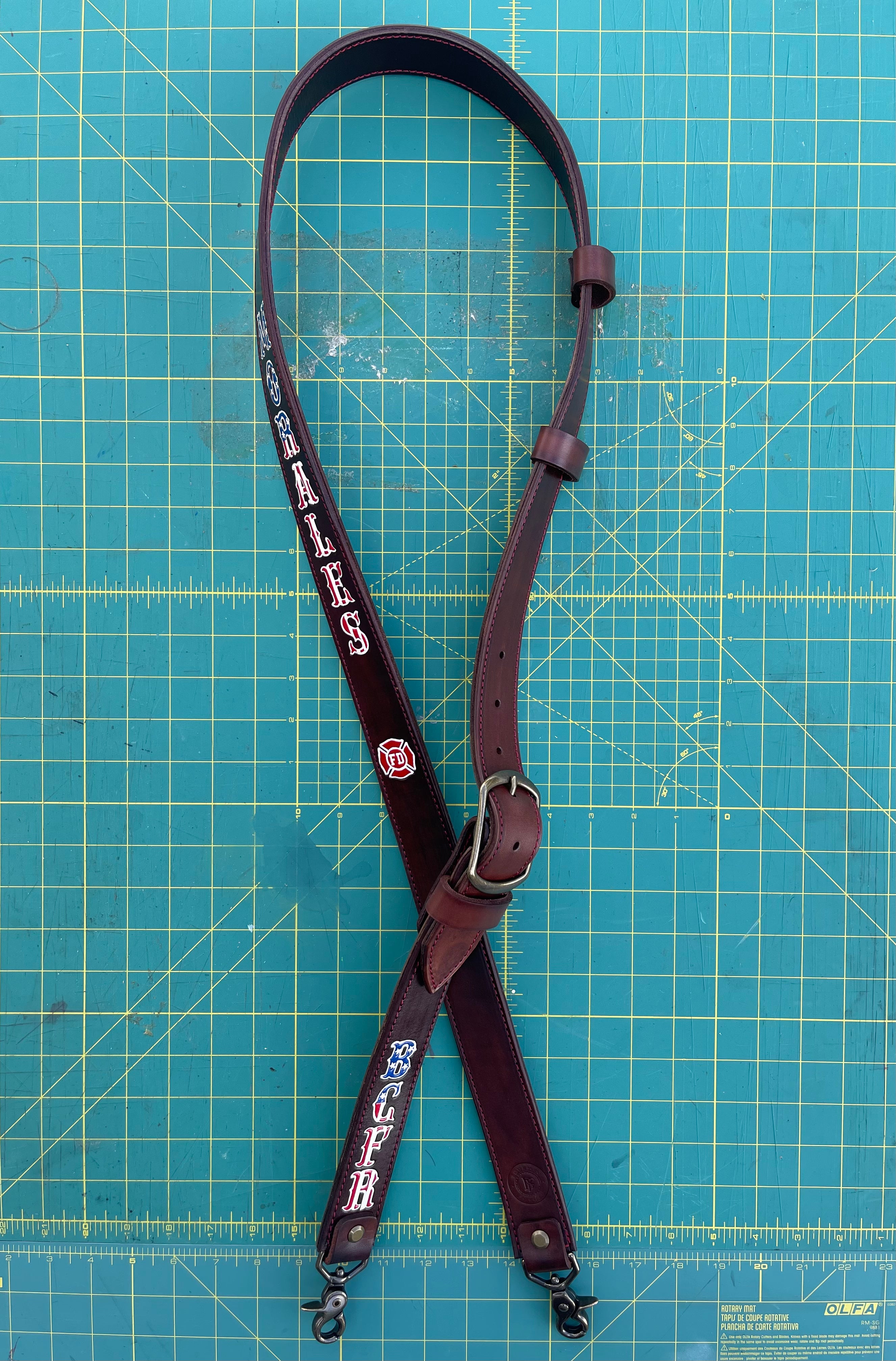 Leather Radio Strap