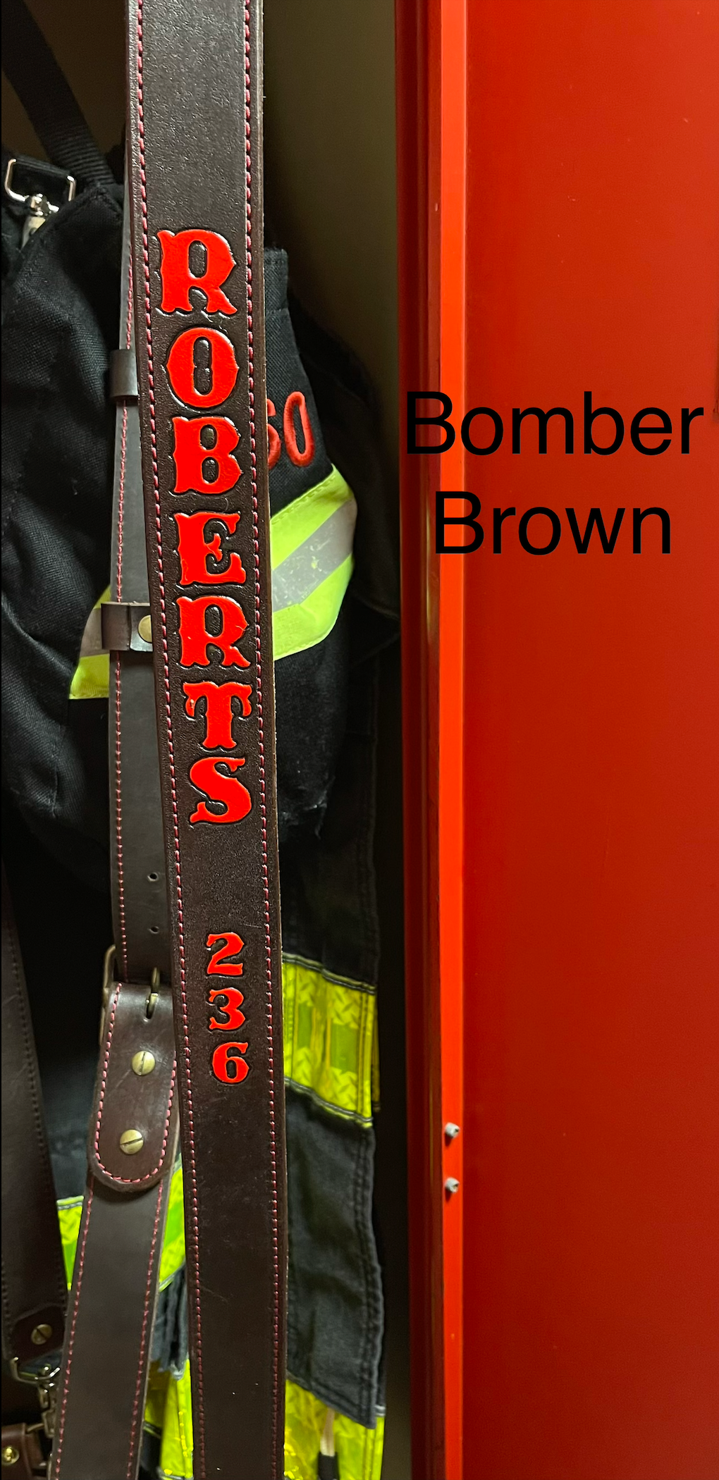 Leather Radio Strap Set