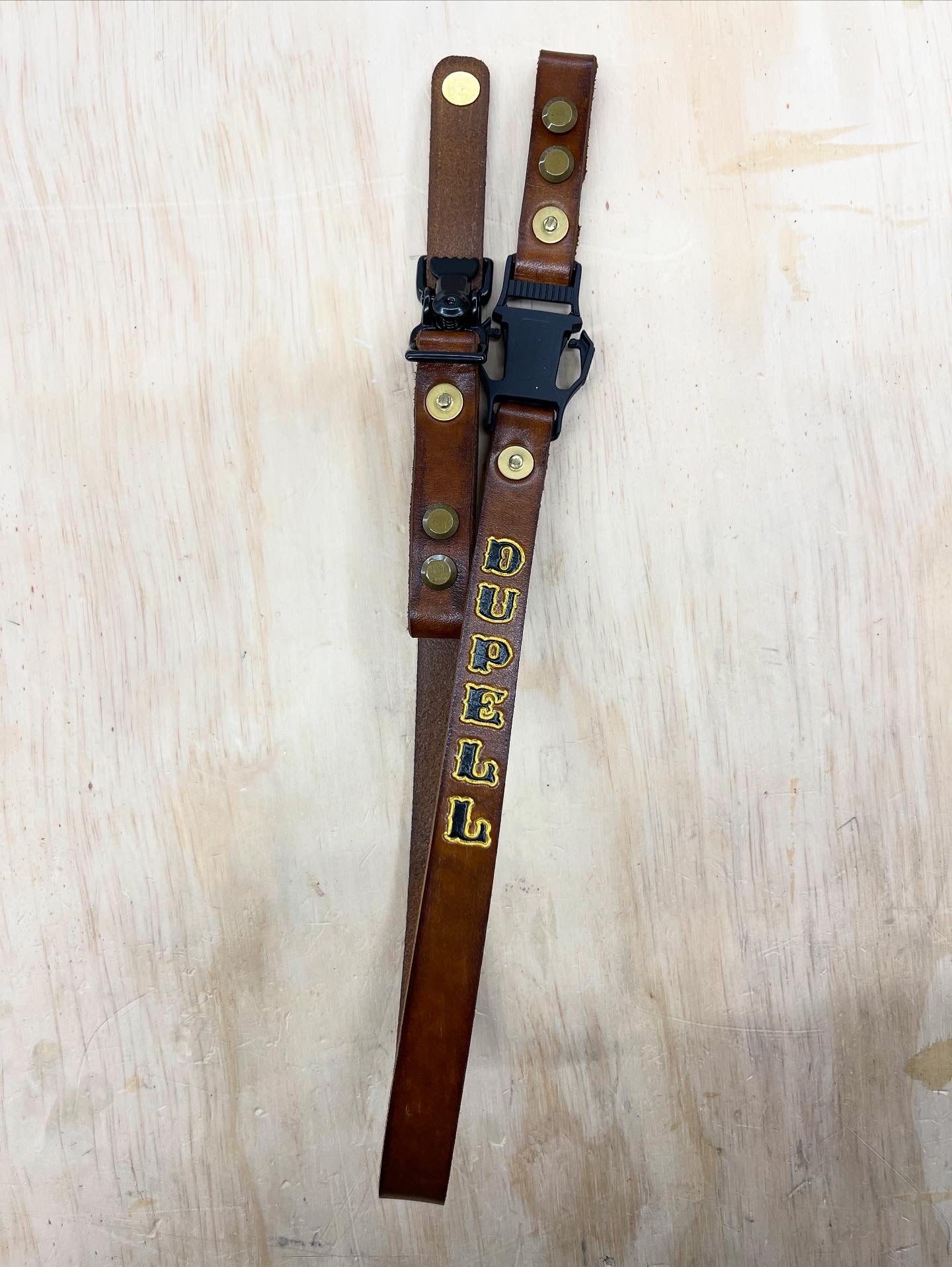 Fire Helmet Leather Chin Strap