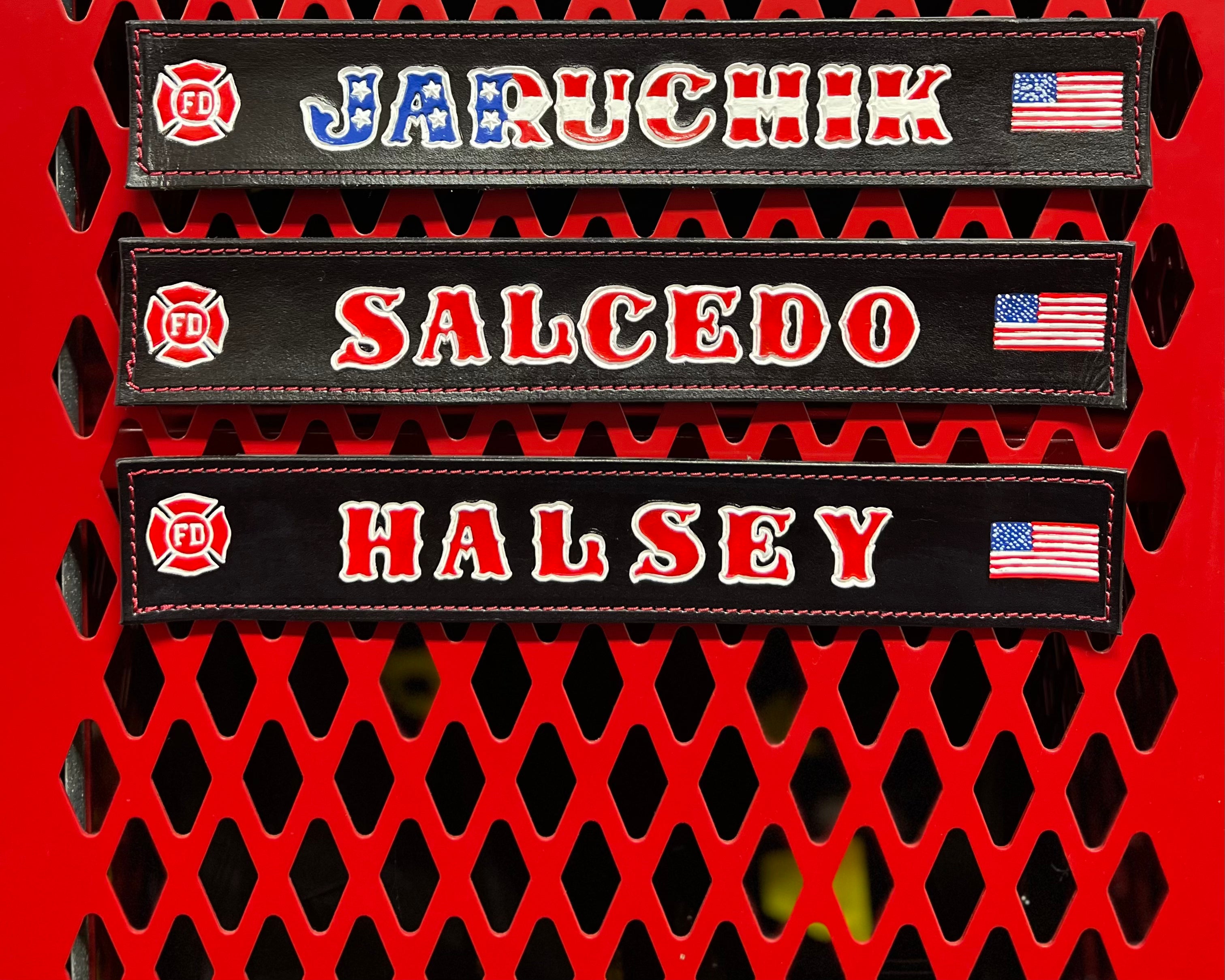 Leather Locker Tag