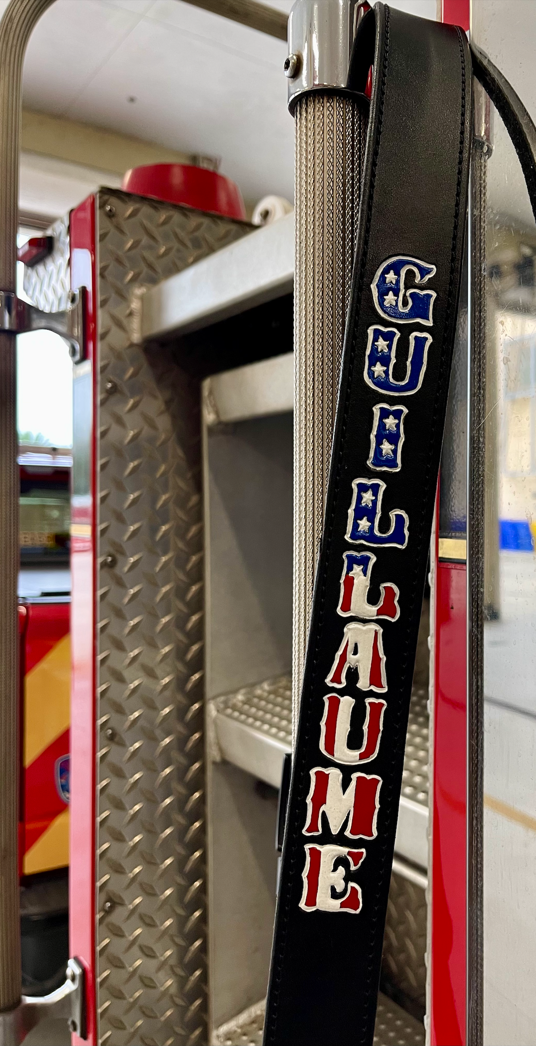 Leather Radio Strap Set